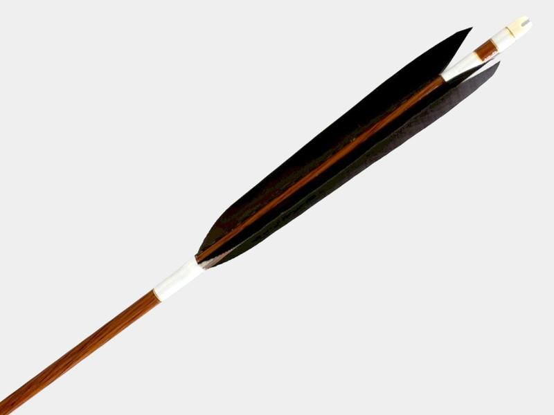 近的矢 カーボン ハヤブサ7622 黒羽 手羽 染めなし 6本組｜#01｜ネット限定