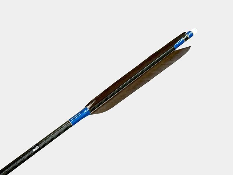 近的矢 カーボン WENEW 8020 黒羽 手羽 染めなし 6本組｜#06｜ネット限定