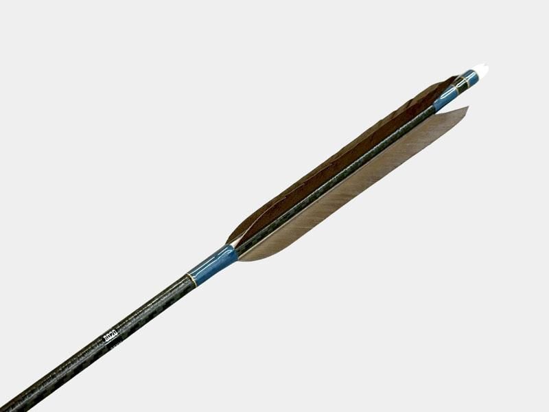 近的矢 カーボン WENEW 8020 黒羽 手羽 染めなし 6本組｜#08｜ネット限定