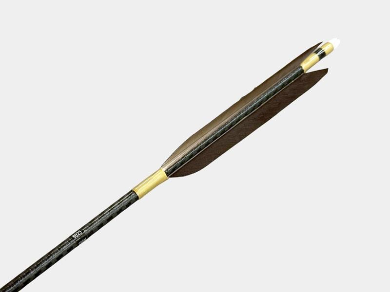 近的矢 カーボン WENEW 8023 黒羽 手羽 染めなし 6本組｜#09｜ネット限定