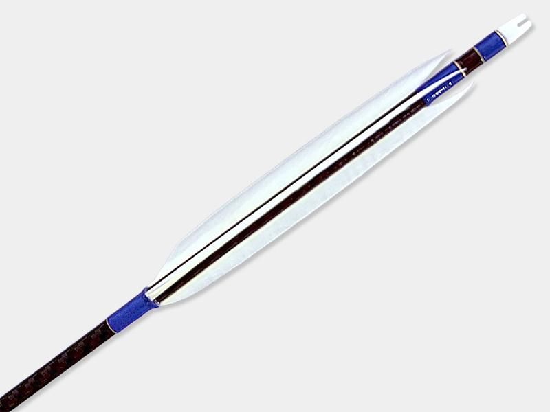 遠的矢 カーボン WENEW 6515 グース ナタ 染めなし 6本組｜#03｜ネット限定