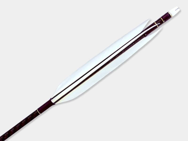 遠的矢 カーボン WENEW 6515 グース ナタ 染めなし 6本組｜#05｜ネット限定