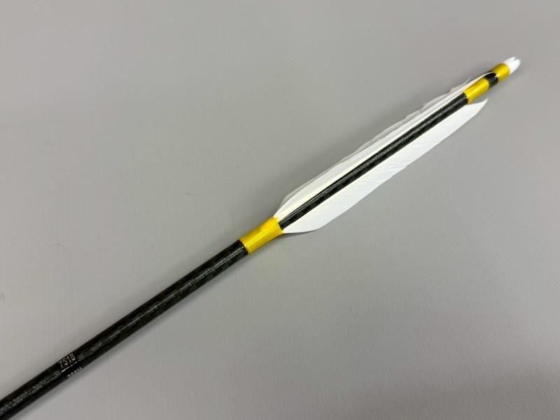 遠的矢 カーボン WENEW 7518 グース ナタ 染めなし 6本組｜#05｜ネット限定