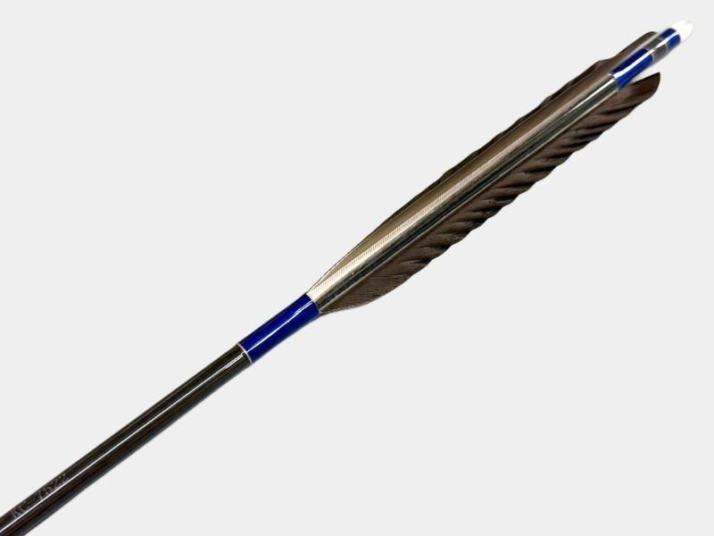 近的矢 カーボン KC 7522 黒羽 手羽 染めなし 6本組｜#01｜ネット限定